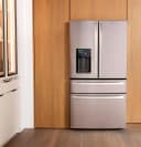 22.4 Cu. Ft. Smart Counter-Depth 4-Door French-Door Refrigerator with Kitchen Assistant view 42