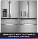22.4 Cu. Ft. Smart Counter-Depth 4-Door French-Door Refrigerator with Kitchen Assistant view 47