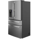 22.4 Cu. Ft. Smart Counter-Depth 4-Door French-Door Refrigerator with Kitchen Assistant view 70