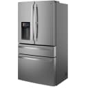 22.4 Cu. Ft. Smart Counter-Depth 4-Door French-Door Refrigerator with Kitchen Assistant view 71