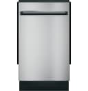 Haier 18" Stainless Steel Interior Dishwasher with Sanitize Cycle view 2