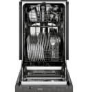 Haier 18" Stainless Steel Interior Dishwasher with Sanitize Cycle view 4