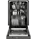 Haier 18" Stainless Steel Interior Dishwasher with Sanitize Cycle view 4
