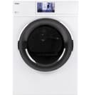 Haier ENERGY STAR® 4.3 cu.ft. Capacity Smart 24" Frontload Electric Dryer with Stainless Steel Basket view 1