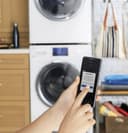 Haier ENERGY STAR® 4.3 cu.ft. Capacity Smart 24" Frontload Electric Dryer with Stainless Steel Basket view 5