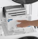 Haier ENERGY STAR® 4.1 cu.ft. Capacity Smart 24" Ventless Condenser Frontload Electric Dryer with Stainless Steel Basket view 33