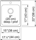 Steel Queen Drop In Sink view 2