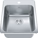 Steel Queen Drop In Sink view 1