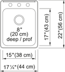 Steel Queen Drop In Sink view 2