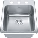 Steel Queen Drop In Sink view 1