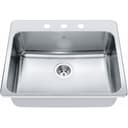 Steel Queen Drop In Sink view 1