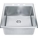 Steel Queen Dualmount Sink view 1