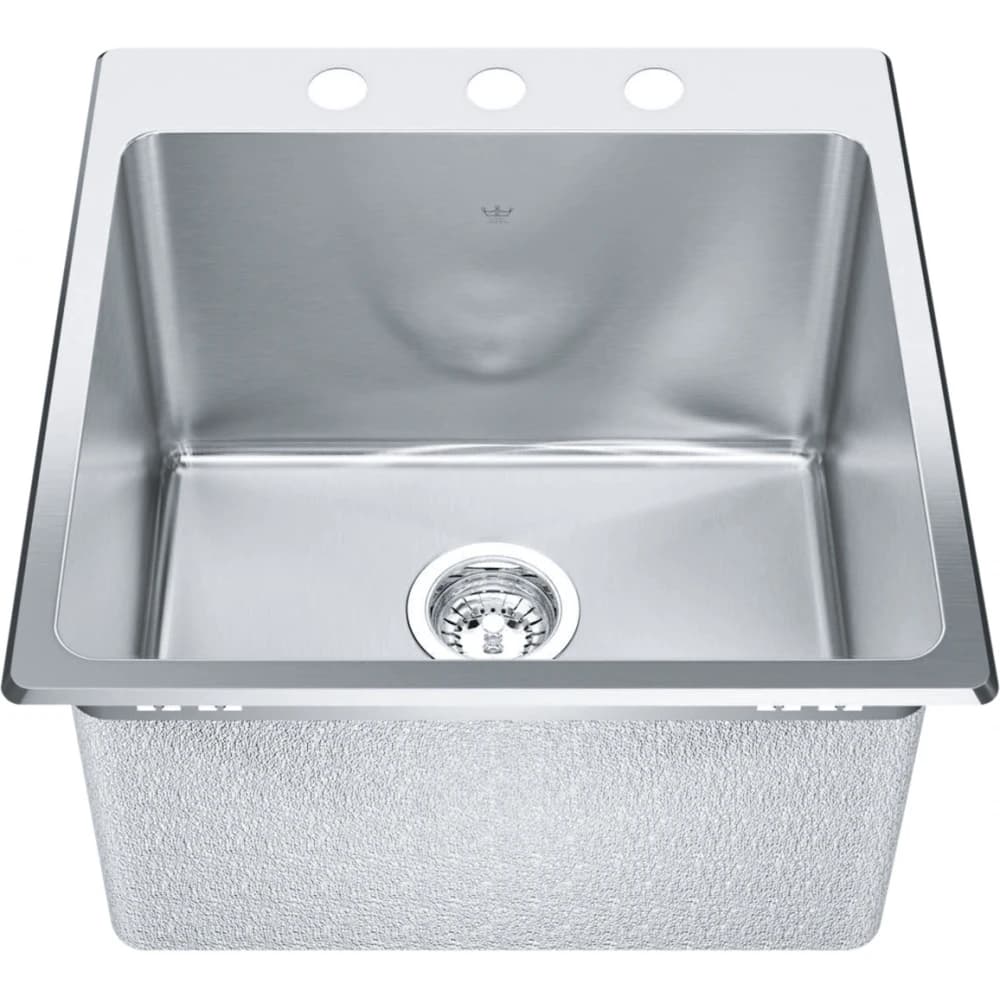 Steel Queen Dualmount Sink