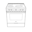 30" Smart Slide-In Electric Range with Convection30" Smart Slide-In Electric Range with Convection view 3