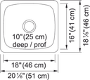 Steel Queen Undermount Sink view 2