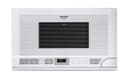 1.5 Cu. Ft. 1100w White Over-the-counter Carousel Microwave Oven view 1