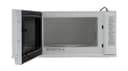 1.5 Cu. Ft. 1100w White Over-the-counter Carousel Microwave Oven view 2