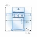 Rogue® 425 Gas Grill view 11