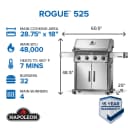 Rogue® 525 Gas Grill view 2