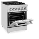 24" 2.8 cu. ft. Dual Fuel Range with Gas Stove and Electric Oven view 18