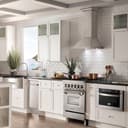 24" 2.8 cu. ft. Dual Fuel Range with Gas Stove and Electric Oven view 5