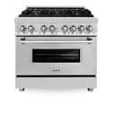 36" 4.6 cu. ft. Dual Fuel Range with Gas Stove and Electric Oven view 20