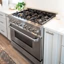 36" 4.6 cu. ft. Dual Fuel Range with Gas Stove and Electric Oven view 5