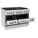 48" 6.0 cu. ft. Dual Fuel Range with Gas Stove and Electric Oven view 14