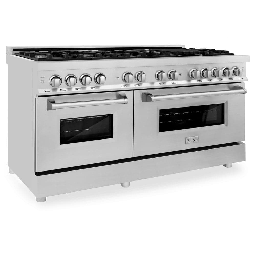 60" 7.4 cu. ft. Dual Fuel Range with Gas Stove and Electric Oven