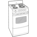 20" Electric Free-Standing Range view 4