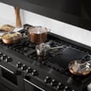 60" 7.4 cu. ft. Double Oven Dual Fuel Range with Gas Stove and Electric Oven with Brass Burners view 16
