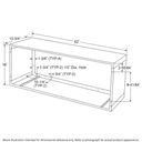ZLINE WALL CASE-AZ46/AZ65 SERIES-unassmb view 3