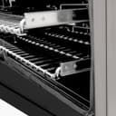 24" 2.8 cu. ft. Dual Fuel Range with Gas Stove and Electric Oven and Black Matte Door view 9