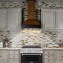 36" 4.6 cu. ft. Dual Fuel Range with Gas Stove and Electric Oven and Black Matte Door view 5