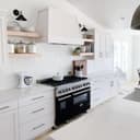 48" 6.0 cu. ft. Dual Fuel Range with Gas Stove and Electric Oven and Black Matte Door view 3