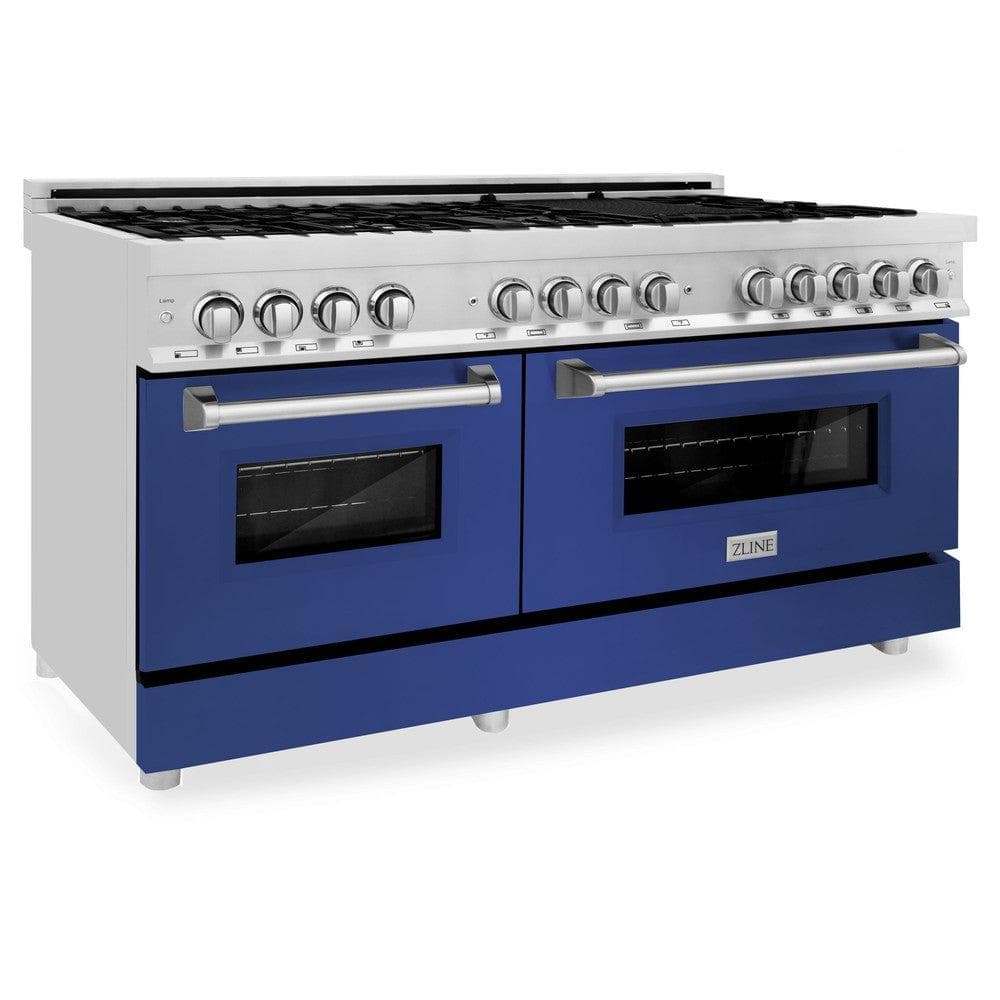 60" 7.4 cu. ft. Dual Fuel Range with Gas Stove and Electric Oven with color options (RA60)