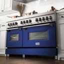 60" 7.4 cu. ft. Dual Fuel Range with Gas Stove and Electric Oven with color options (RA60) view 2