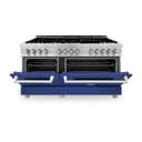 60" 7.4 cu. ft. Dual Fuel Range with Gas Stove and Electric Oven with color options (RA60) view 4