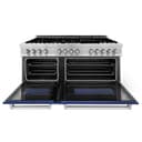 60" 7.4 cu. ft. Dual Fuel Range with Gas Stove and Electric Oven with color options (RA60) view 5