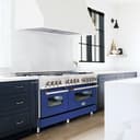 60" 7.4 cu. ft. Dual Fuel Range with Gas Stove and Electric Oven with color options (RA60) view 13