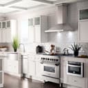 36" 4.6 cu. ft. Dual Fuel Range with Gas Stove and Electric Oven with Brass Burners view 14