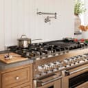 48" 6.0 cu. ft. Dual Fuel Range with Gas Stove and Electric Oven with Brass Burners view 7
