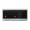 60" 7.4 cu. ft. Dual Fuel Range with Gas Stove and Electric Oven with Brass Burners view 9
