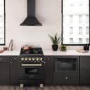 Autograph Edition 24 in. 2.8 cu. ft. Legacy Dual Fuel Range with 4 Burner Gas Cooktop and Electric Convection Oven view 2