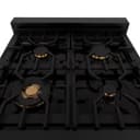 Autograph Edition 24 in. 2.8 cu. ft. Legacy Dual Fuel Range with 4 Burner Gas Cooktop and Electric Convection Oven view 6