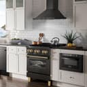 Autograph Edition 30" 4.0 cu. ft. Dual Fuel Range with Gas Stove and Electric Oven with Champagne Bronze Accents view 3