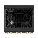 Autograph Edition 30" 4 cu. ft. Dual Fuel Range in Black view 5