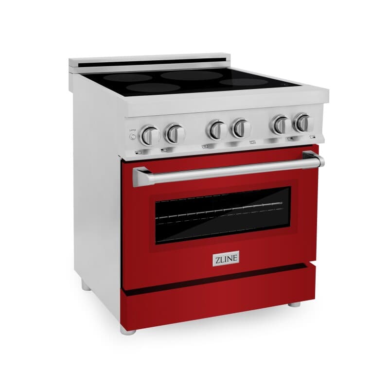 30" 4.0 cu. ft. Induction Range with a 4 Element Stove and Electric Oven with Color Options (RAIND-30)