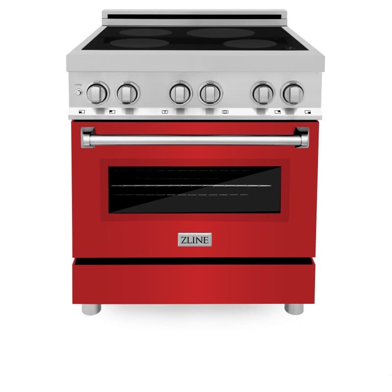 30" 4.0 cu. ft. Induction Range with a 4 Element Stove and Electric Oven with Color Options (RAIND-30)