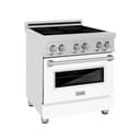 30" 4.0 cu. ft. Induction Range with a 4 Element Stove and Electric Oven view 1